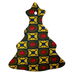 African Textiles Patterns Ornament (christmas Tree) 