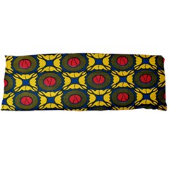 African Textiles Patterns Body Pillow Case Dakimakura (two Sides) by Mariart