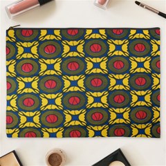 African Textiles Patterns Cosmetic Bag (xxxl)  by Mariart