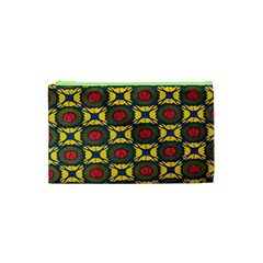 African Textiles Patterns Cosmetic Bag (xs) by Mariart