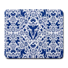 Birds Fish Flowers Floral Star Blue White Sexy Animals Beauty Large Mousepads