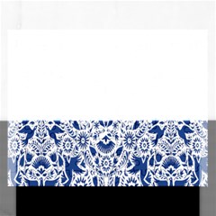 Birds Fish Flowers Floral Star Blue White Sexy Animals Beauty Rectangular Jigsaw Puzzl by Mariart