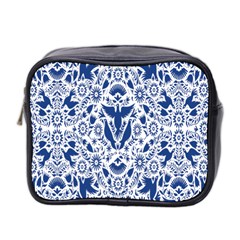 Birds Fish Flowers Floral Star Blue White Sexy Animals Beauty Mini Toiletries Bag 2-side by Mariart