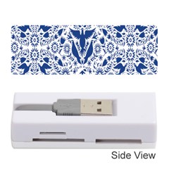 Birds Fish Flowers Floral Star Blue White Sexy Animals Beauty Memory Card Reader (stick)  by Mariart