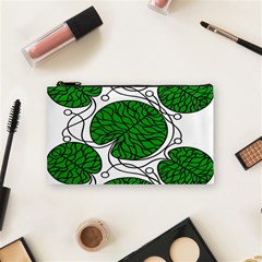 Bottna Fabric Leaf Green Cosmetic Bag (small) 