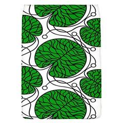 Bottna Fabric Leaf Green Flap Covers (l)  by Mariart