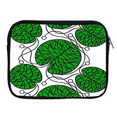 Bottna Fabric Leaf Green Apple Ipad 2/3/4 Zipper Cases by Mariart