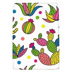 Cactus Seamless Pattern Background Polka Wave Rainbow Flap Covers (l)  by Mariart