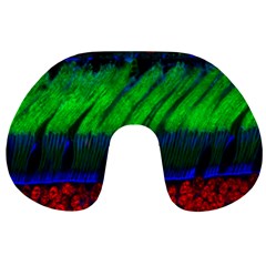 Cells Rainbow Travel Neck Pillows by Mariart