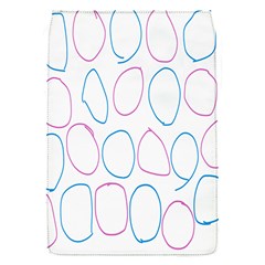 Circles Featured Pink Blue Flap Covers (s) 