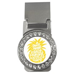 Cute Pineapple Yellow Fruite Money Clips (cz) 