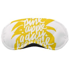 Cute Pineapple Yellow Fruite Sleeping Masks