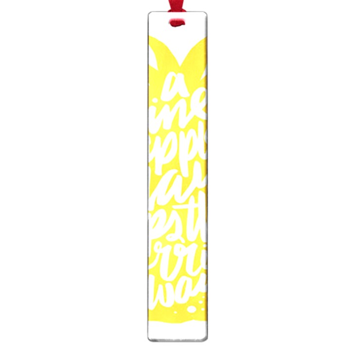 Cute Pineapple Yellow Fruite Large Book Marks