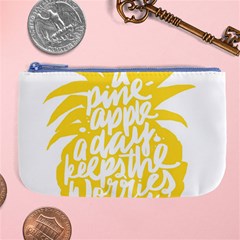 Cute Pineapple Yellow Fruite Large Coin Purse