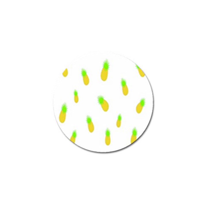 Cute Pineapple Fruite Yellow Green Golf Ball Marker