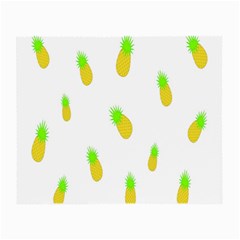 Cute Pineapple Fruite Yellow Green Small Glasses Cloth by Mariart