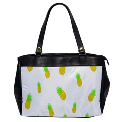 Cute Pineapple Fruite Yellow Green Office Handbags by Mariart