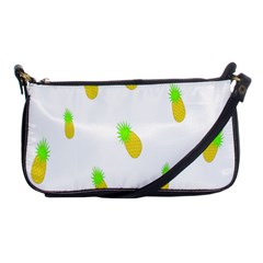 Cute Pineapple Fruite Yellow Green Shoulder Clutch Bags by Mariart