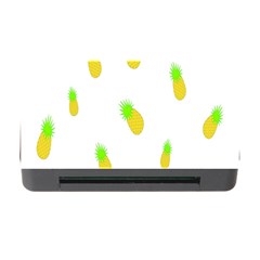 Cute Pineapple Fruite Yellow Green Memory Card Reader With Cf by Mariart