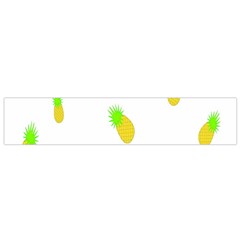 Cute Pineapple Fruite Yellow Green Flano Scarf (small) by Mariart