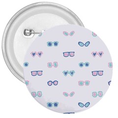 Cute Sexy Funny Sunglasses Kids Pink Blue 3  Buttons