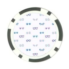 Cute Sexy Funny Sunglasses Kids Pink Blue Poker Chip Card Guard by Mariart