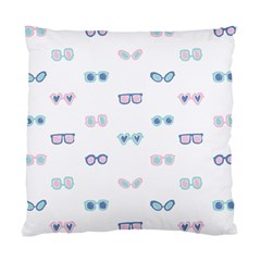 Cute Sexy Funny Sunglasses Kids Pink Blue Standard Cushion Case (one Side) by Mariart