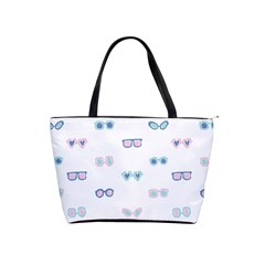 Cute Sexy Funny Sunglasses Kids Pink Blue Shoulder Handbags by Mariart