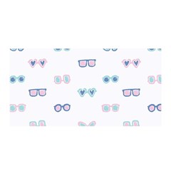 Cute Sexy Funny Sunglasses Kids Pink Blue Satin Wrap by Mariart