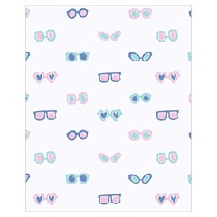 Cute Sexy Funny Sunglasses Kids Pink Blue Drawstring Bag (small) by Mariart