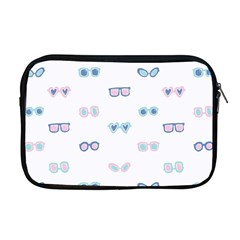 Cute Sexy Funny Sunglasses Kids Pink Blue Apple Macbook Pro 17  Zipper Case