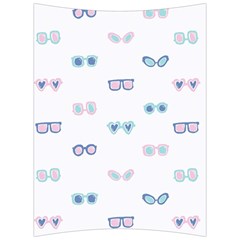 Cute Sexy Funny Sunglasses Kids Pink Blue Back Support Cushion by Mariart