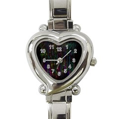 Brain Cell Dendrites Heart Italian Charm Watch