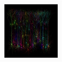 Brain Cell Dendrites Medium Glasses Cloth by Mariart