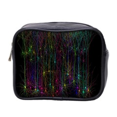 Brain Cell Dendrites Mini Toiletries Bag 2-side