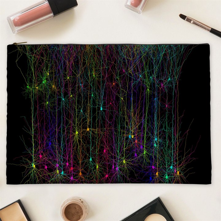 Brain Cell Dendrites Cosmetic Bag (XXL) 