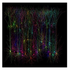 Brain Cell Dendrites Large Satin Scarf (square)