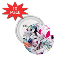 Flower Graphic Pattern Floral 1 75  Buttons (10 Pack) by Mariart