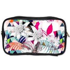 Flower Graphic Pattern Floral Toiletries Bags