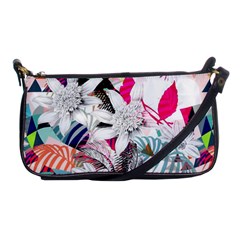 Flower Graphic Pattern Floral Shoulder Clutch Bags