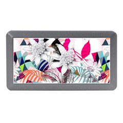 Flower Graphic Pattern Floral Memory Card Reader (mini) by Mariart