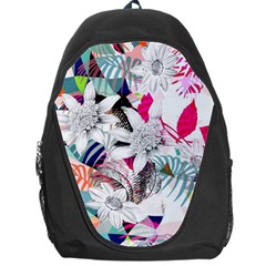 Flower Graphic Pattern Floral Backpack Bag