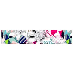 Flower Graphic Pattern Floral Flano Scarf (small) by Mariart