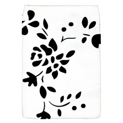 Flower Rose Black Sexy Flap Covers (s) 