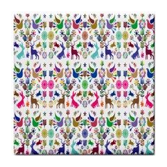 Birds Fish Flowers Floral Star Blue White Sexy Animals Beauty Rainbow Pink Purple Blue Green Orange Tile Coasters by Mariart