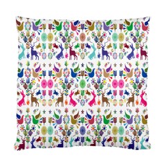 Birds Fish Flowers Floral Star Blue White Sexy Animals Beauty Rainbow Pink Purple Blue Green Orange Standard Cushion Case (one Side) by Mariart