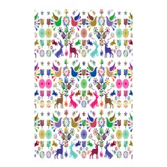 Birds Fish Flowers Floral Star Blue White Sexy Animals Beauty Rainbow Pink Purple Blue Green Orange Shower Curtain 48  X 72  (small)  by Mariart