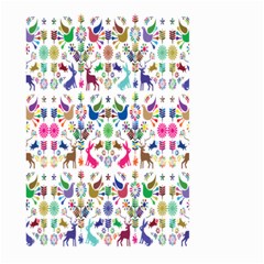 Birds Fish Flowers Floral Star Blue White Sexy Animals Beauty Rainbow Pink Purple Blue Green Orange Large Garden Flag (two Sides) by Mariart