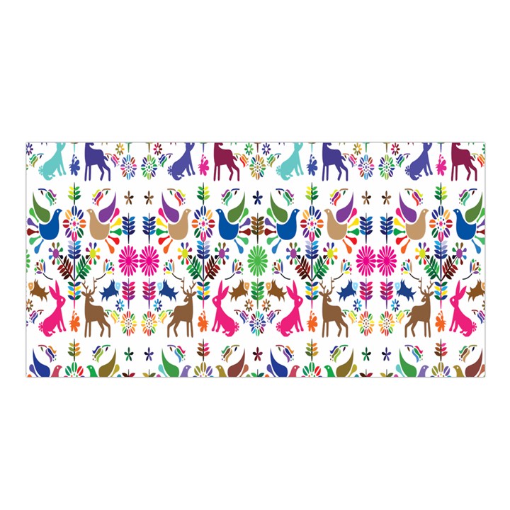 Birds Fish Flowers Floral Star Blue White Sexy Animals Beauty Rainbow Pink Purple Blue Green Orange Satin Shawl