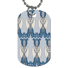 Flower Floral Leaf Beauty Art Dog Tag (one Side)